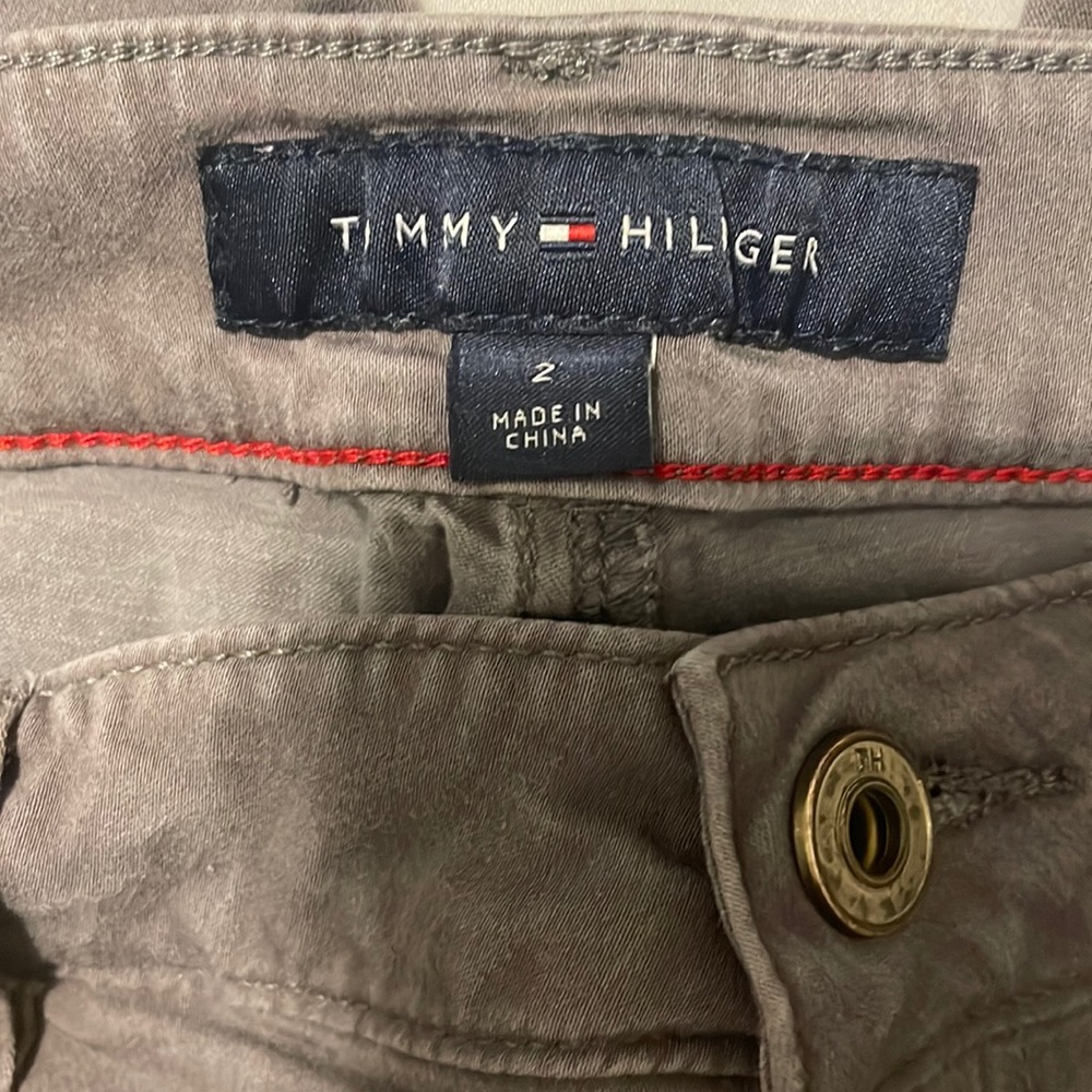 Tommy Hilfiger - Gray Madison Skinny Ankle Pants - Size 2 - Picture 2 of 4